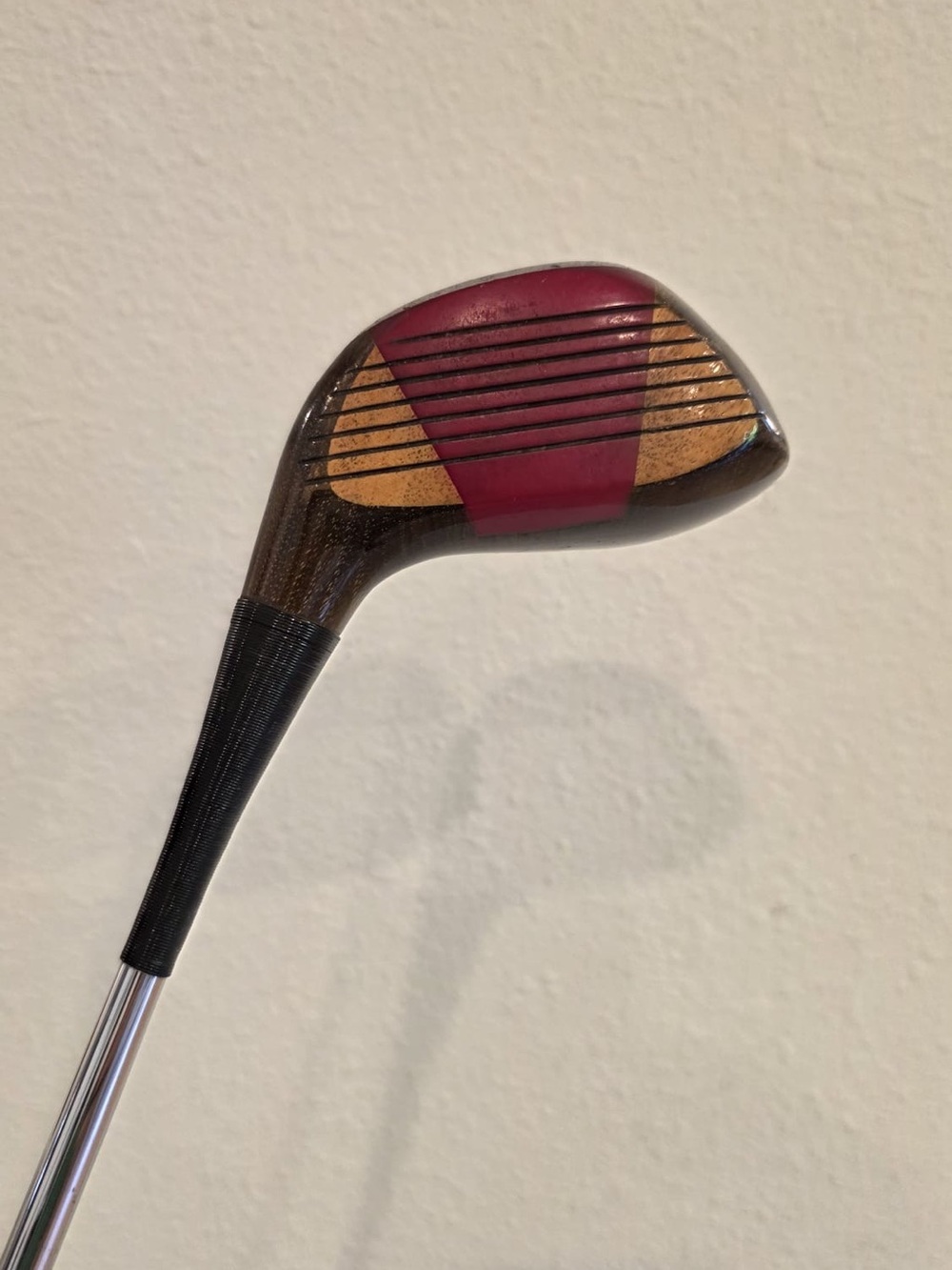 Vintage Classic Orlimar "Seve" Driver Wood Head Golf Club with Red Face Accent